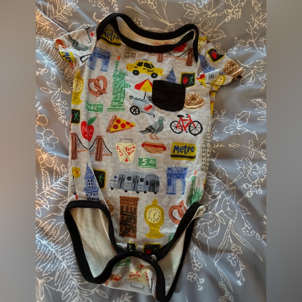 Little Sleepies NYC Onesie